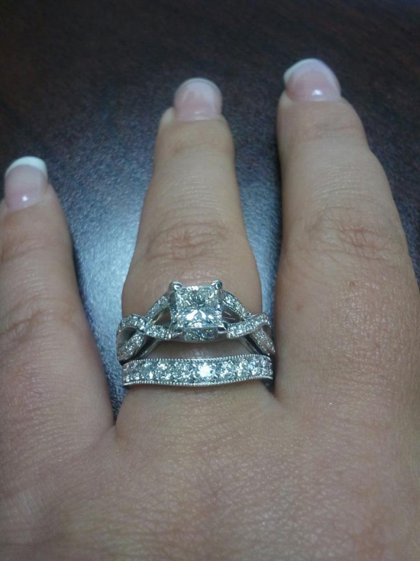 My wedding ring set