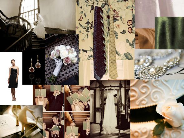 Let's see your inspiration boards! : wedding Copper Hall