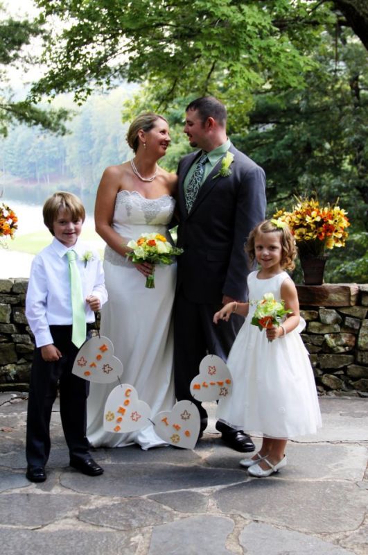 Here Comes The Bride signs anyone?? : wedding page ring bearer flower girl here comes the bride signs ceremony Us Carson Tanner
