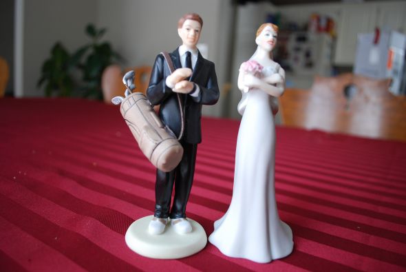 Please show me your cake topper. :  wedding DSC 3638