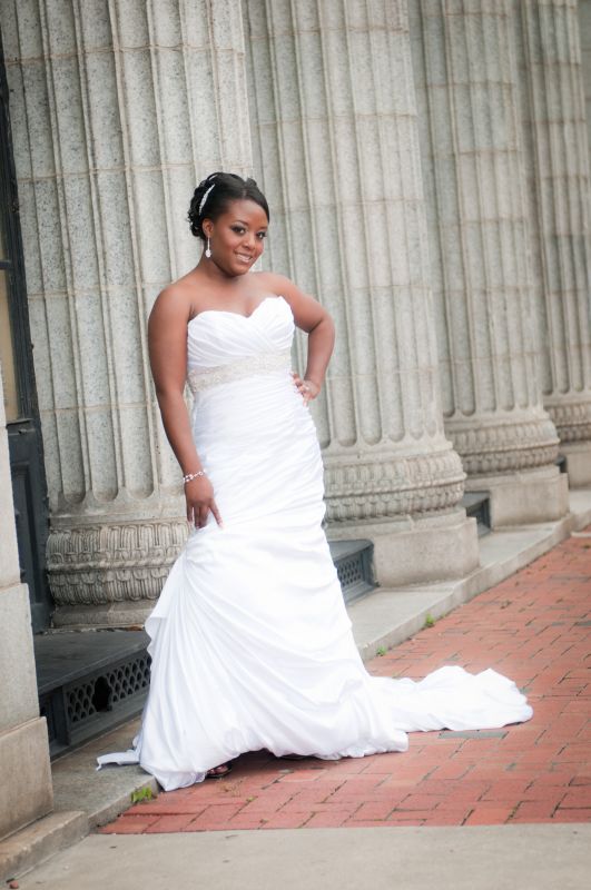 AA  Brides lets see your wedding dress married or not :  wedding aa brides show your wedding dress 017