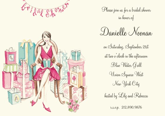   wedding invitations Celebrating Bride Invitations By Bonnie Marcus  Co. At InvitationBox.com