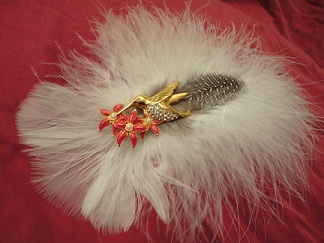 Show me your etsy hair flowers! :  wedding DSC00175