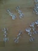 My DIY Candleabra!!  Pic heavy!  So excited!! :  wedding Beads 3