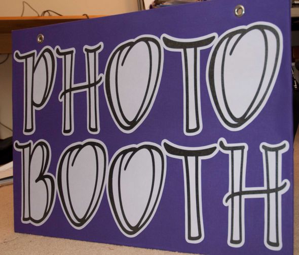 DIY Photo Booth sign wedding diy photo booth cricut sign photo booth sign 
