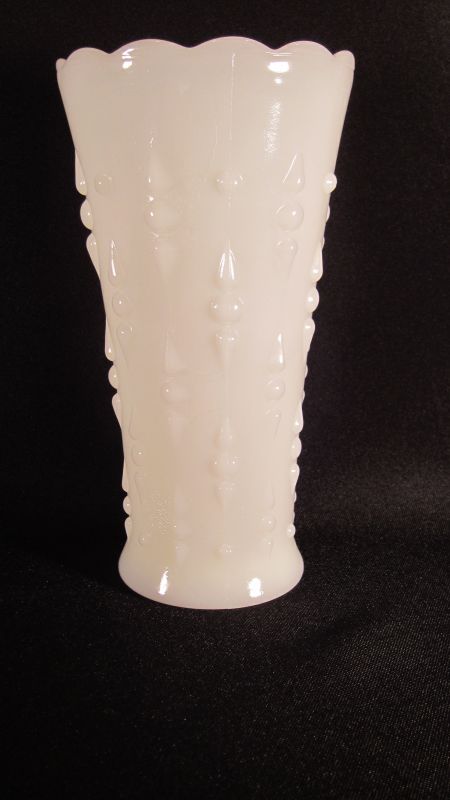 7 Vintage Assorted Tall Milk Glass Vases :  wedding milk glass vases white IMG 0453