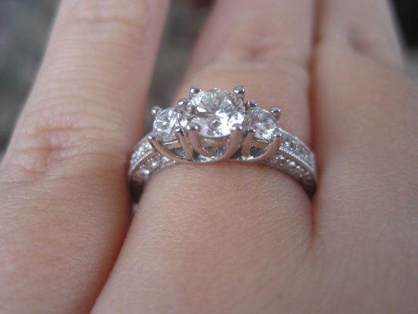 May I please see your 3 stone e-rings? :  wedding IMG 0784