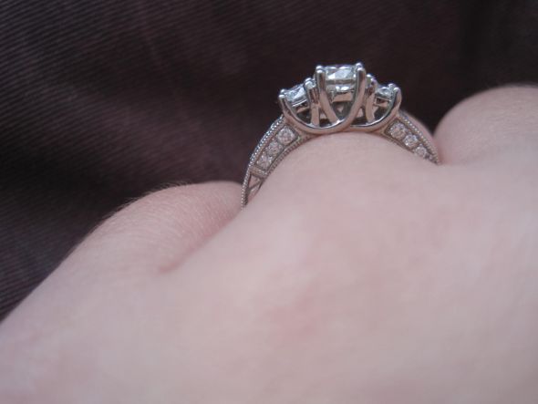 May I please see your 3 stone e-rings? :  wedding IMG 0789