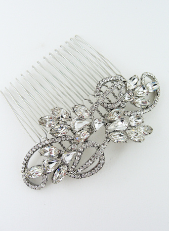 Help me find Hair Accessories! (pics) :  wedding hair accessories hair trial headband headpiece T333 Closeup Sophisticated Sleek Comb