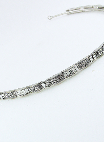 Help me find Hair Accessories! (pics) :  wedding hair accessories hair trial headband headpiece T505 Closeup2 Skinny Headband