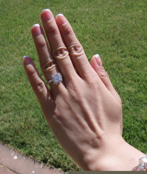 Please show me your thing banned e rings. The thinner the better. Thanks :  wedding thin band e ring 1 Hand2