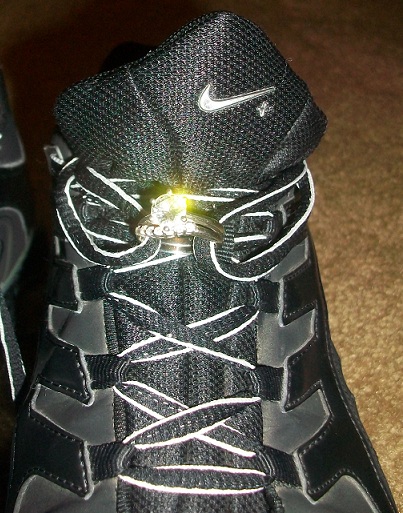 Fun!! Ring scavenger hunt! (pic heavy) Join in! : wedding fun rings scavenger hunt photography Shoe Lace