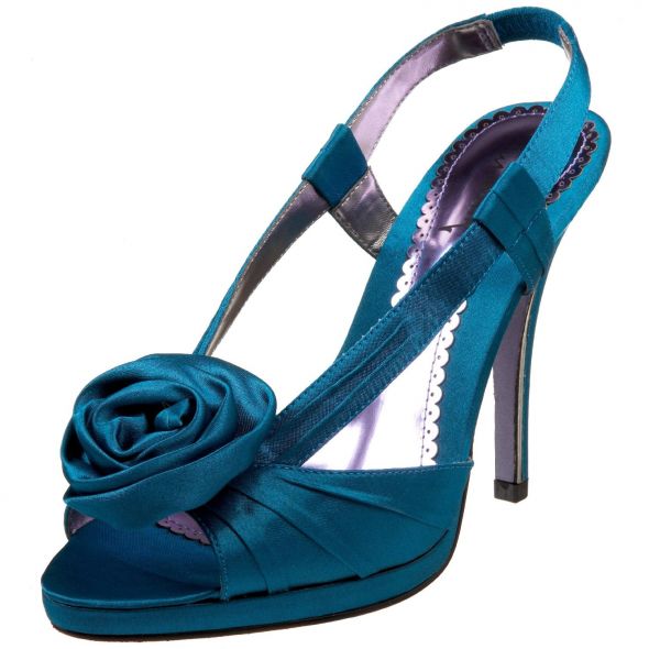 Luichiny Teal Pump size 6.5 :  wedding teal shoes Teal Shoe
