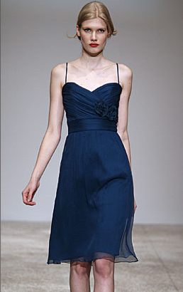 PLEASE!! Help pick my bridesmaid's dresses!! : wedding Amsale Navy