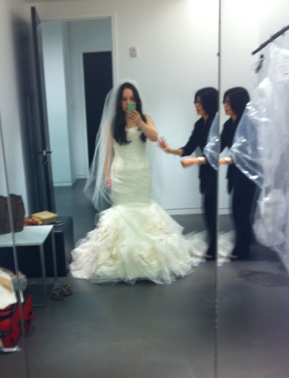 Final fitting! Ready to get married next week (crazy pic heavy!)