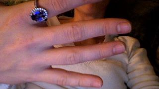 Spinnoff: Show off your manicures! : wedding manicure waiting nail polish Nail