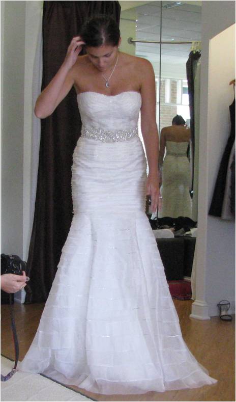 Share your favorite research dress vs. the one you bought! :  wedding Monique Lhuillier Vanessa