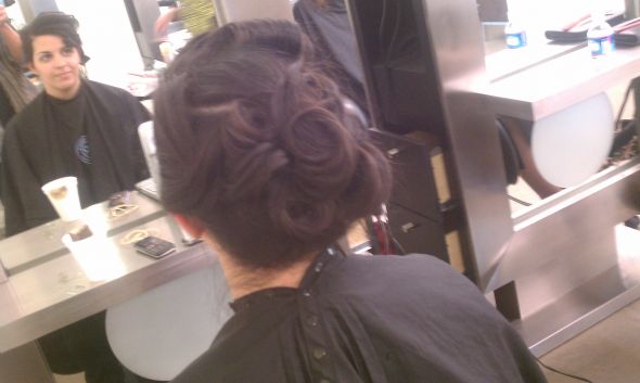 Please give input on my first hair trial :) :  wedding IMAG0276