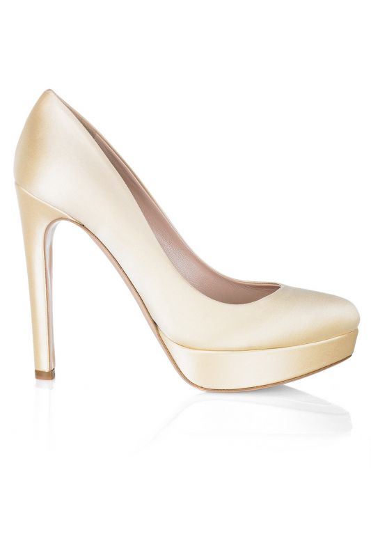 Show me your wedding shoes ... : wedding Miu Miu Satin Platform Pumps 1gfd