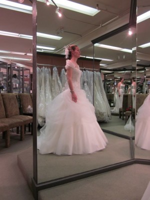 If you don't mind, would you vote again? (Pic Heavy) :  wedding alfred angelo belle allure c170 ballgown strapless Belle2