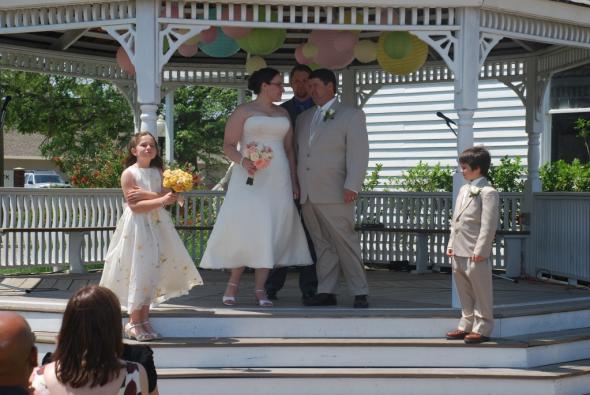 Keep an Open Mind! : wedding tea length alterations plus size 1 DSC 0126