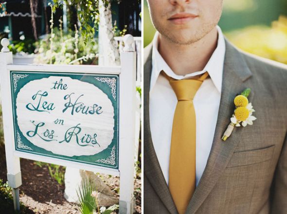 Has anyone had the same color scheme for their wedding used mustard yellow