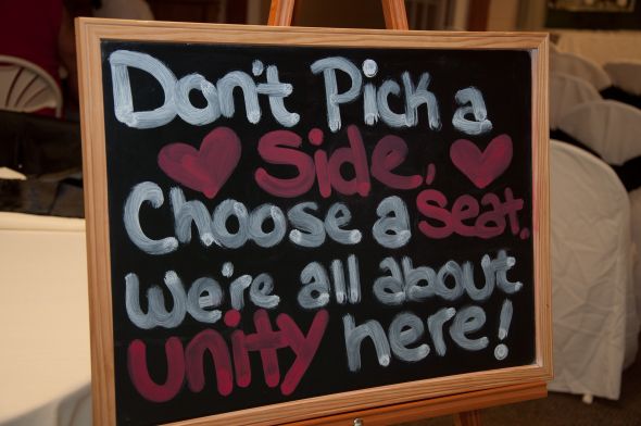 Choose your own seating (At the ceremony)? :  wedding ceremony seating Weddingpics 75