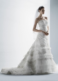 My wedding dress style CWG352