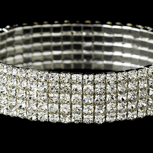 Bling Rhinestone Bracelet! : wedding bracelet rhinestone bling silver jewelry Bracelet1