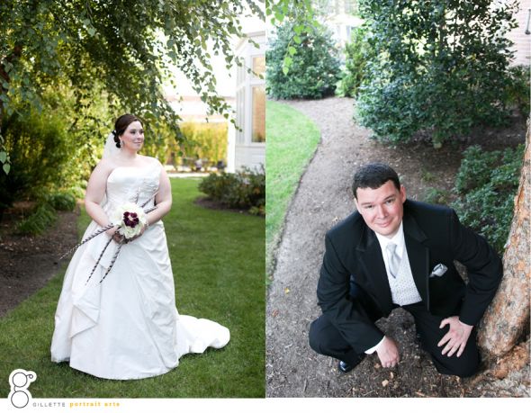 Our intimate, elegant, lovely affair... teaser pics :  wedding pro photos teasers october dramatic bouquet feathers black purple 144 2