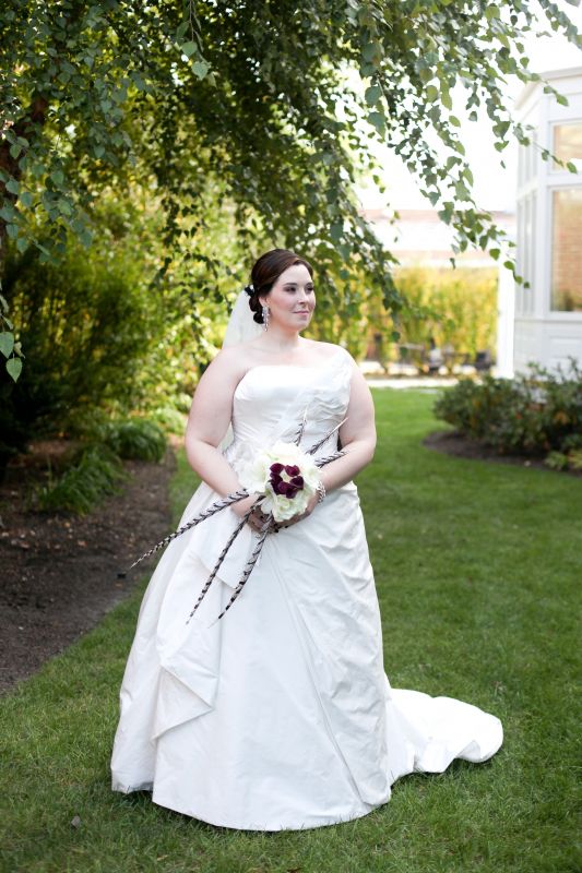 Plus Size Pics Before and After the Gown (body types) :  wedding dress body shape full figured 1 plus sized 1 144