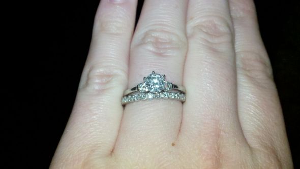 Married and loving my new bling! Newlyweds, show me your rings! : wedding 2011 10 22 20 05 47 35