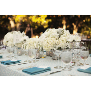 Show Me Your Long Table Reception Set-Up and Decor! :  wedding decor rhode island ocean Tablescape 4