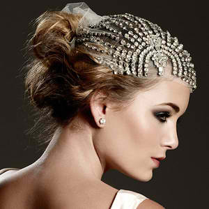 NO VEIL/HEADPIECE SENSE!! HELP me choose the right veil for my dress!! (PICS!!) :  wedding veils accessories hair clips fascinators vines headbands Bridalcrystalcap
