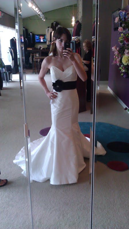 Show me your 'plain' dress with ZERO embellishments! :  wedding Meraefront