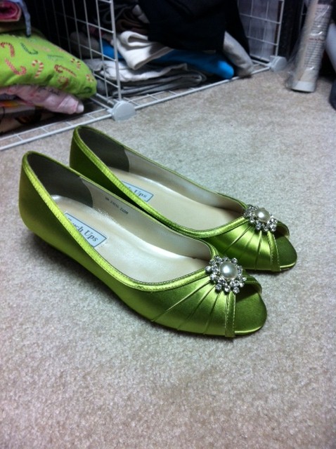 I bought my shoes! Show me yours too! :) :  wedding shoes ivory wedding bridal Photo
