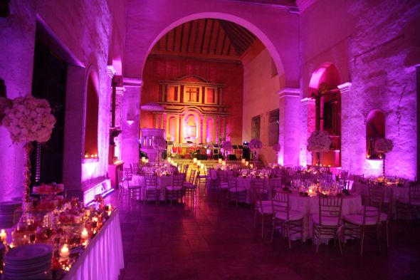 PICS!!! My traditional destination wedding :  wedding pictures dress caribbean colombia shoes veil coral tropical Reception Place