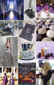 Corpse Bride :  wedding theme ceremony reception decor food Nb