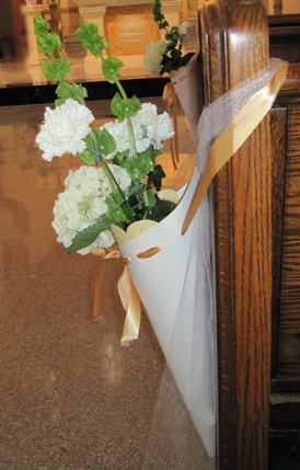 FLOWER CONES :  wedding IMG 3118 1