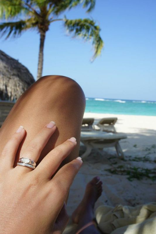 Married and loving my new bling! Newlyweds, show me your rings! :  wedding 299069 10100389387266758 16703768 51133468 1460906495 N