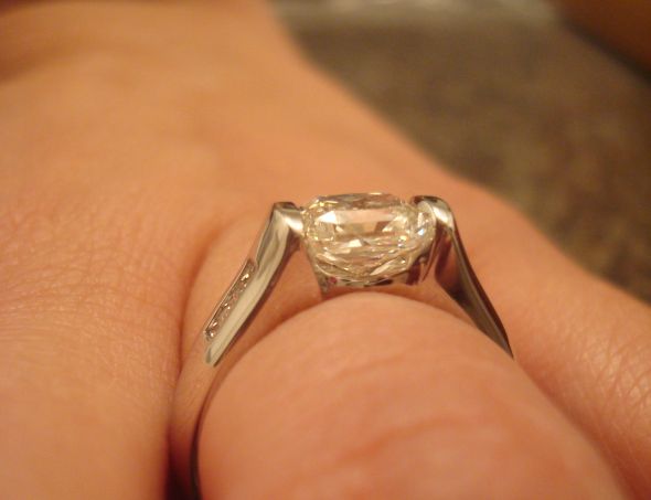 Show Me the SIde Profile of Your Ring! :  wedding Side Of Ring