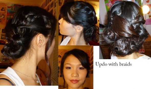 [Poll] Opinion on best hairstyle? Picture heavy.. :  wedding hair updo down side Braids