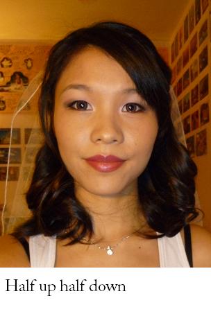 [Poll] Opinion on best hairstyle? Picture heavy.. :  wedding hair updo down side Half