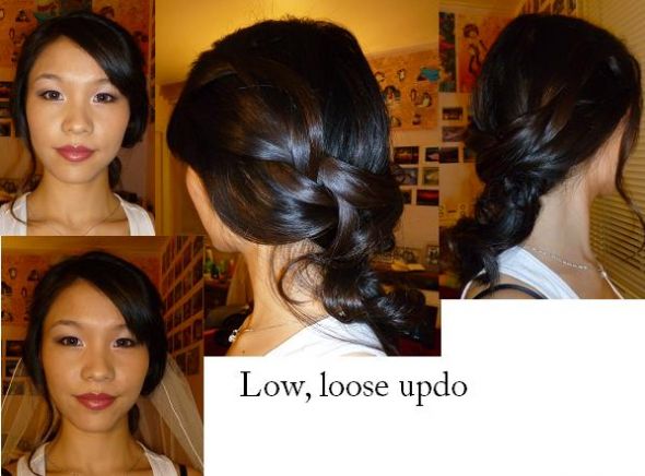 [Poll] Opinion on best hairstyle? Picture heavy.. :  wedding hair updo down side Low
