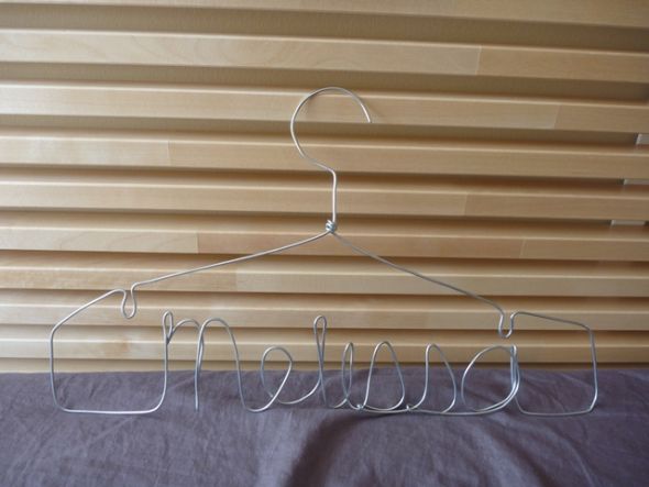 DIY HANGERS :  wedding diy hangers bridesmaids P1050353 2