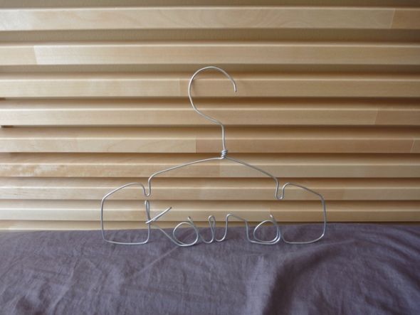 DIY HANGERS :  wedding diy hangers bridesmaids P1050357