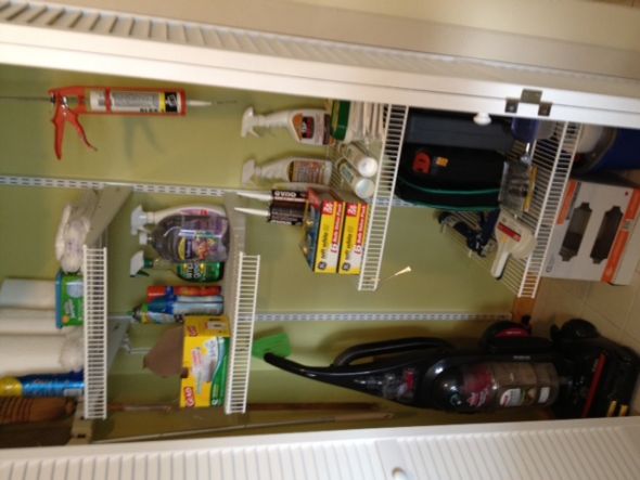 Show off pictures of your organized spaces! :  wedding Closet