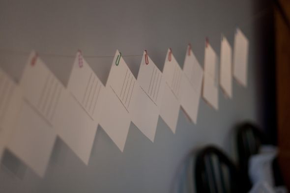 Check out my Gocco'd save the dates! :  wedding gocco save the dates 1 diy Blog 8023