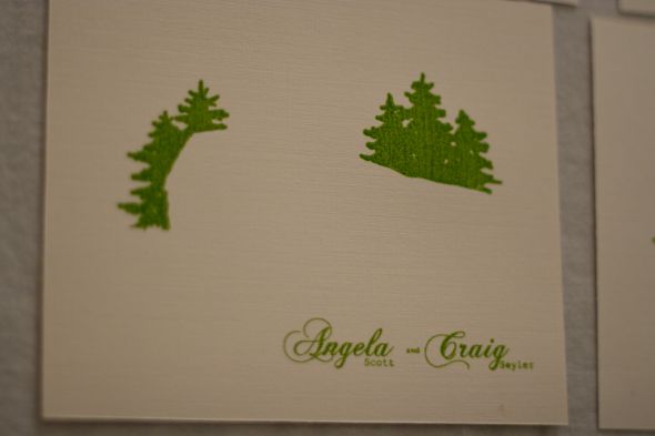 Check out my Gocco'd save the dates! :  wedding gocco save the dates 1 diy Blog 8028