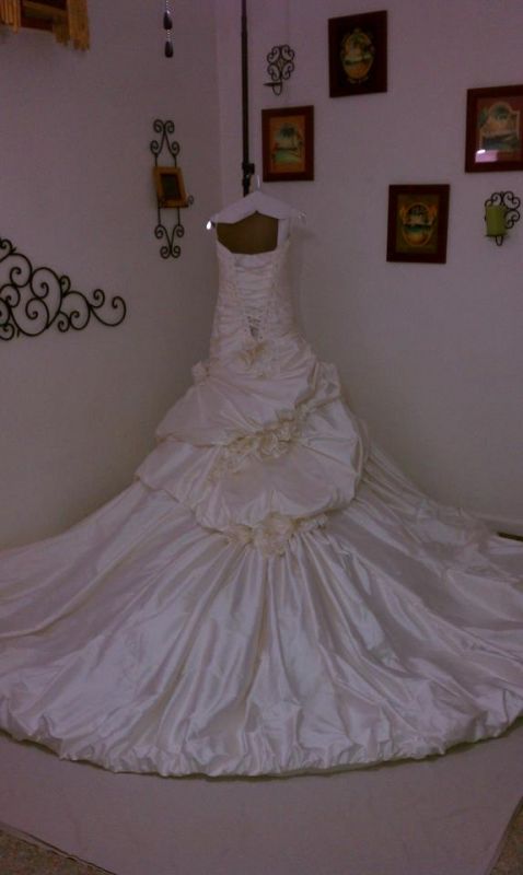 Should I buy my wedding dress an airplane ticket? :  wedding dress destination flying airplane ticket big poofy dress My Dress